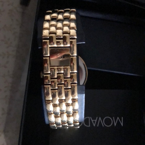 Movado gold plated watch